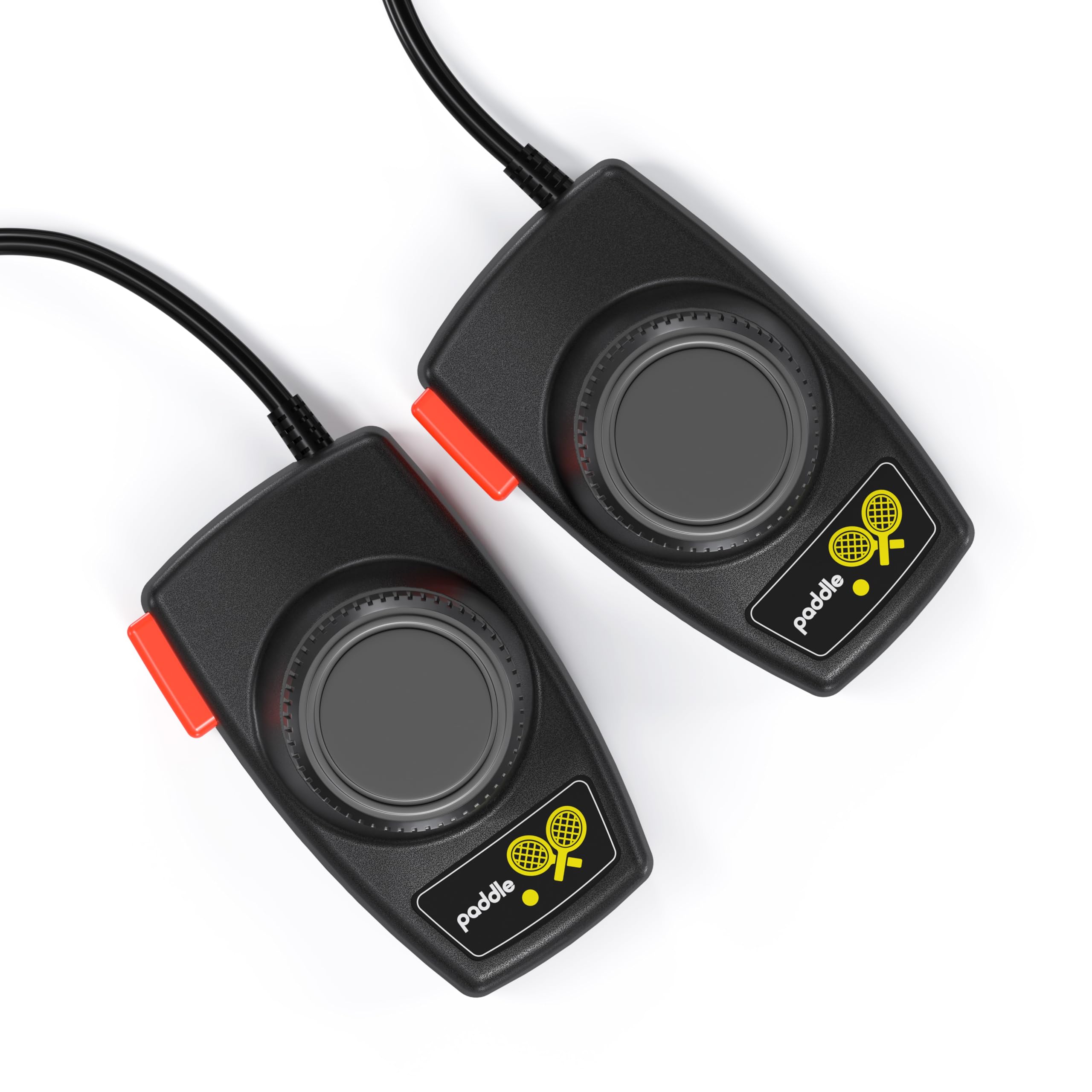 Plaion CX30+ Ensemble d'accessoires pour contrôleur à double palette compatible avec les systèmes de jeux vidéo Atari 2600+, 2600 et 7800 Plaion CX30+ Ensemble d'accessoires pour contrôleur à double palette compatible avec les systèmes de jeux vidéo Atari 2600+, 2600 et 7800